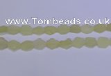 CNG6356 15.5 inches 14*18mm - 16*22mm freeform matte lemon quartz beads