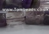 CNG6404 15.5 inches 15*20mm faceted nuggets amethyst beads