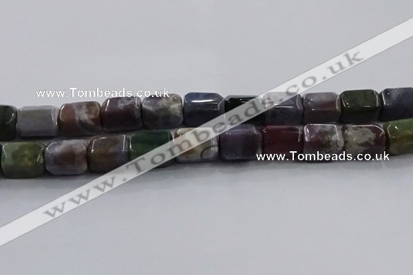 CNG6411 15.5 inches 15*20mm faceted nuggets Indian agate beads