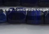 CNG6431 15.5 inches 15*20mm faceted nuggets lapis lazuli beads