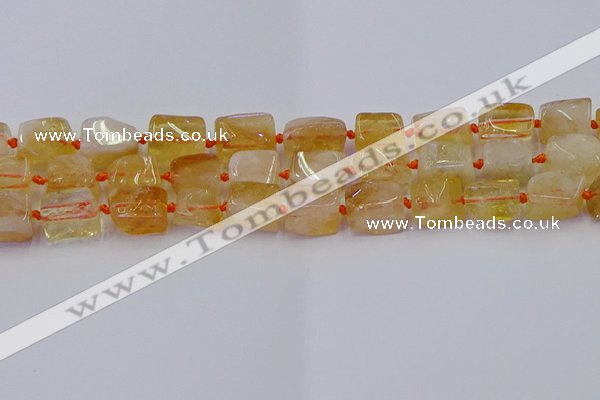 CNG6804 15.5 inches 8*12mm - 10*16mm nuggets citrine beads