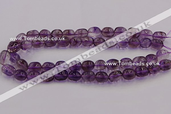 CNG6854 15.5 inches 12*16mm - 13*18mm nuggets amethyst beads