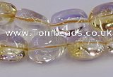 CNG6857 15.5 inches 12*16mm - 13*18mm nuggets citrine beads