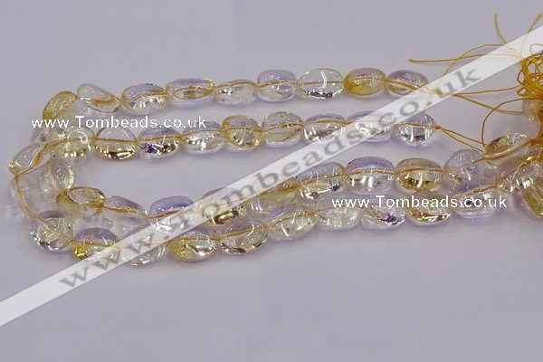 CNG6857 15.5 inches 12*16mm - 13*18mm nuggets citrine beads