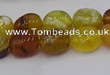 CNG6881 15.5 inches 12*16mm - 13*18mm nuggets yellow opal beads