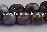 CNG6884 15.5 inches 12*16mm - 13*18mm nuggets botswana agate beads