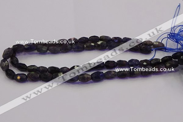 CNG6886 15.5 inches 5*8mm - 8*12mm faceted nuggets iolite beads