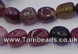 CNG6904 15.5 inches 8*12mm - 10*14mm nuggets tourmaline beads