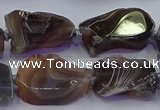 CNG6941 15.5 inches 15*20mm - 18*25mm freeform Botswana agate beads