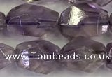 CNG6959 10*14mm - 13*18mm faceted nuggets amethyst beads