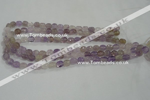 CNG700 15.5 inches 8*10mm nuggets amethyst beads wholesale