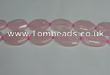 CNG7088 15.5 inches 25*35mm - 35*45mm faceted freeform rose quartz beads