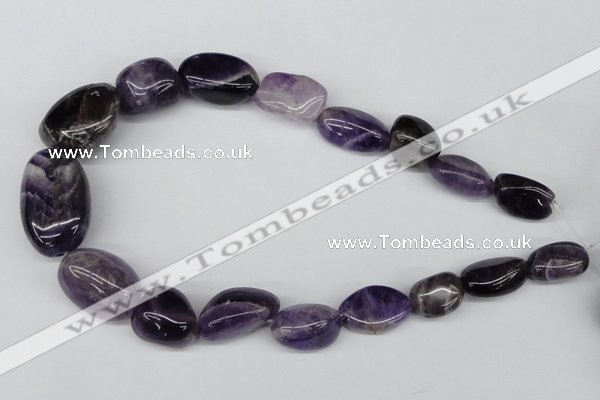 CNG71 15.5 inches 10*16mm - 25*35mm nuggets amethyst gemstone beads