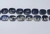 CNG7117 15.5 inches 20*25mm - 25*30mm freeform blue dumortierite beads