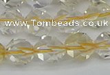 CNG7232 15.5 inches 10mm faceted nuggets citrine gemstone beads