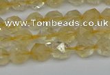 CNG7235 15.5 inches 6mm faceted nuggets citrine beads wholesale