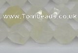 CNG7288 15.5 inches 12mm faceted nuggets white moonstone beads