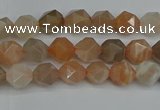 CNG7290 15.5 inches 6mm faceted nuggets moonstone beads