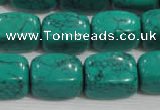 CNG731 15.5 inches 15*18mm nuggets synthetic turquoise beads wholesale