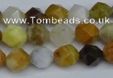 CNG7370 15.5 inches 6mm faceted nuggets mixed opal beads