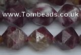 CNG7413 15.5 inches 12mm faceted nuggets tourmaline beads