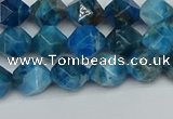 CNG7430 15.5 inches 6mm faceted nuggets apatite gemstone beads