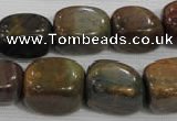 CNG745 15.5 inches 15*18mm nuggets tree agate beads wholesale