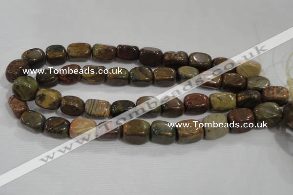 CNG745 15.5 inches 15*18mm nuggets tree agate beads wholesale