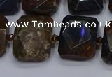 CNG7482 15.5 inches 18*25mm - 20*28mm faceted freeform pietersite beads