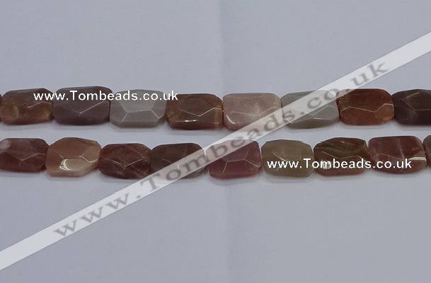 CNG7486 15.5 inches 18*25mm - 20*30mm faceted freeform sunstone beads