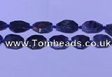 CNG7517 15.5 inches 25*35mm - 30*40mm faceted freeform labradorite beads