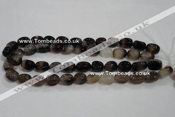 CNG752 15.5 inches 13*16mm nuggets agate beads wholesale