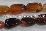 CNG753 15.5 inches 14*20mm nuggets agate beads wholesale