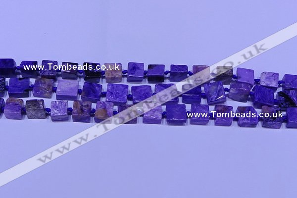 CNG7547 15.5 inches 12*14mm - 14*15mm freeform charoite beads