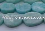 CNG7577 15.5 inches 10*14mm - 13*18mm freeform amazonite beads