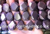 CNG7583 15.5 inches 15*20mm - 18*25mm faceted freeform hematite beads