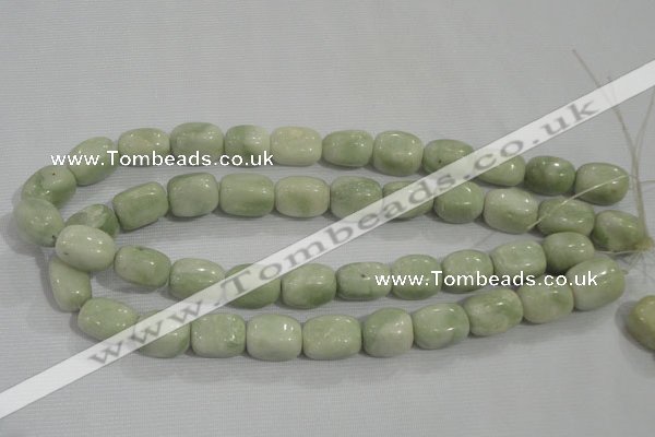 CNG760 15.5 inches 13*18mm nuggets butter jade beads wholesale