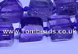 CNG7601 15.5 inches 10*12mm - 12*14mm freeform amethyst beads