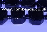 CNG7606 15.5 inches 12*14mm - 15*16mm freeform black tourmaline beads