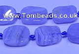 CNG7611 15.5 inches 10*14mm - 12*16mm freeform blue lace agate beads