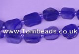 CNG7612 15.5 inches 8*9mm - 10*12mm freeform kyanite beads