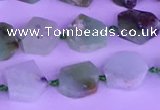 CNG7615 15.5 inches 10*12mm - 15*16mm freeform Australia chrysoprase beads