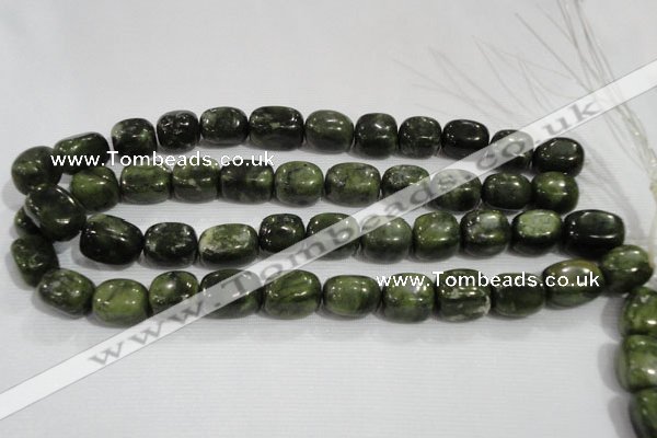 CNG762 15.5 inches 13*18mm nuggets serpentine jade beads wholesale