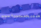 CNG7631 15.5 inches 6*8mm - 8*10mm nuggets aquamarine beads