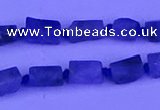 CNG7645 15.5 inches 5*6mm - 6*8mm nuggets tanzanite beads