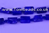 CNG7654 15.5 inches 5*6mm - 6*9mm nuggets lapis lazuli beads