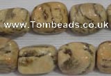 CNG775 15.5 inches 13*18mm nuggets feldspar jasper beads wholesale