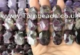 CNG7759 13*18mm - 15*25mm faceted freeform tourmaline beads