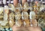 CNG7778 15.5 inches 13*18mm - 15*25mm faceted freeform citrine beads