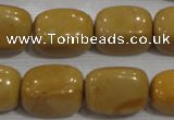 CNG779 15.5 inches 15*20mm nuggets yellow jasper beads wholesale